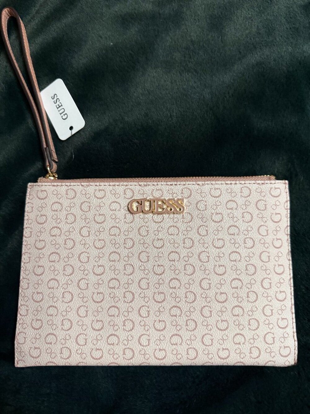 GUESS Logo Wristlet Clutch Purse – New With Tag